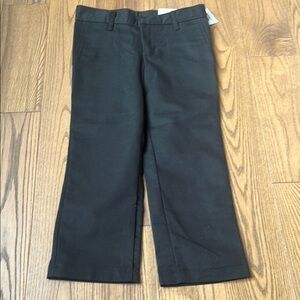 Black Formal Wide-Leg Pants